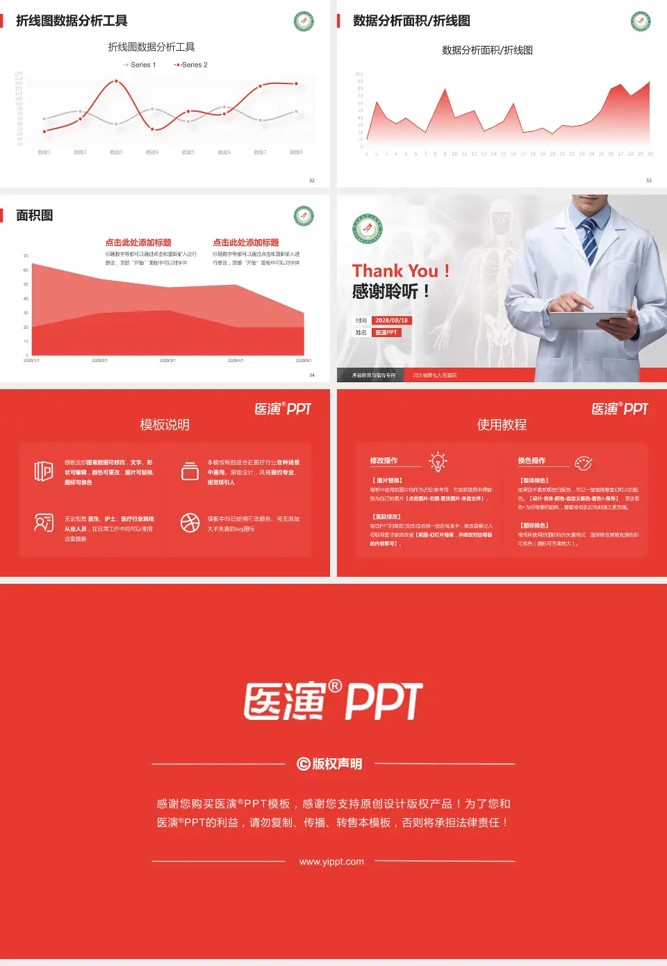 河北省第七人民医院患者教育与指导PPT模板16:9格式幻灯片预览图7