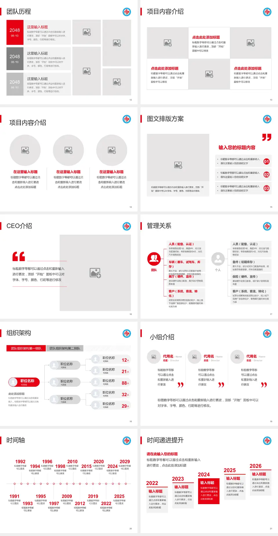 秦皇岛市第二医院医院管理报告PPT模板4:3格式幻灯片预览图3