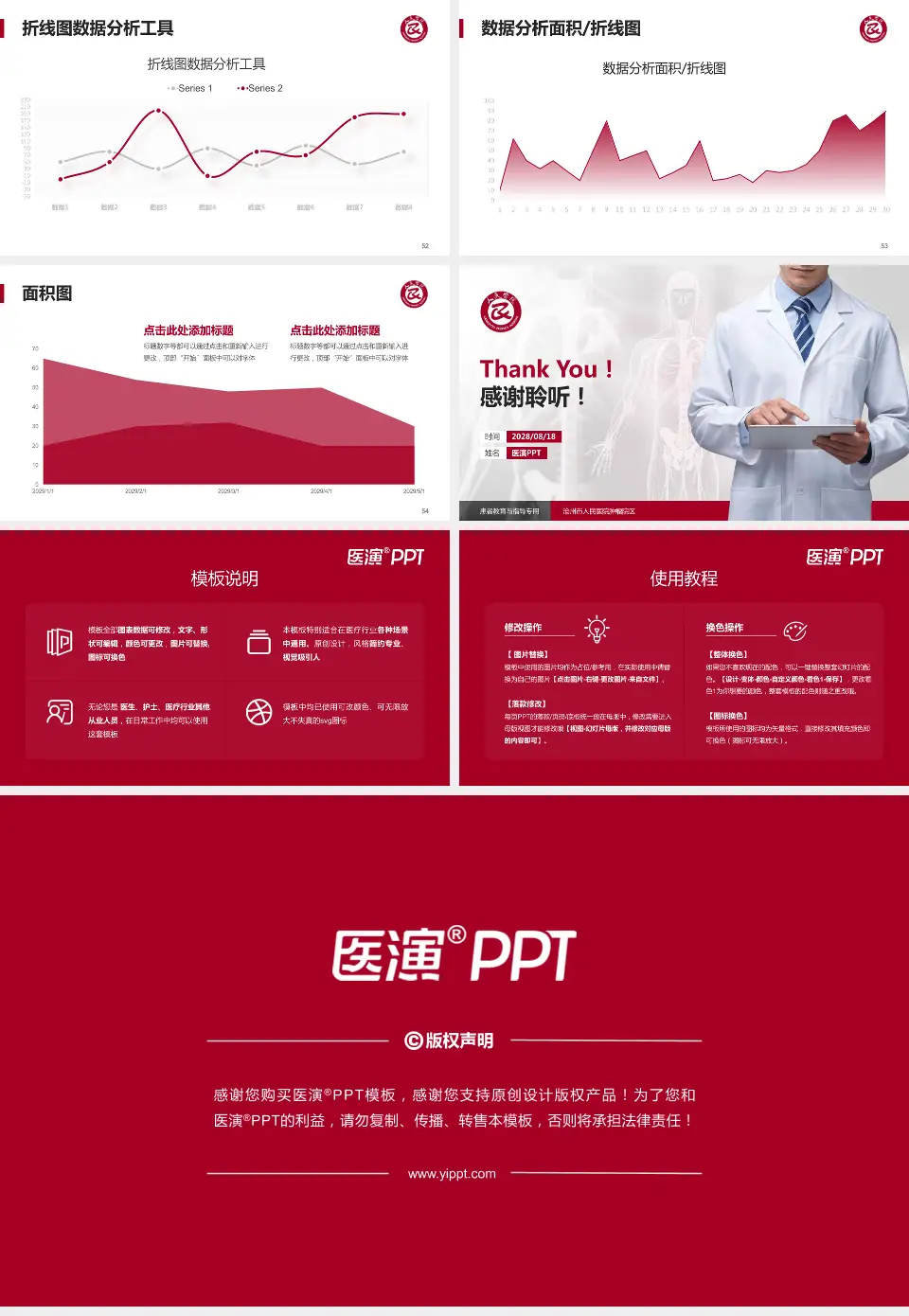 沧州市人民医院肿瘤院区患者教育与指导PPT模板16:9格式幻灯片预览图7