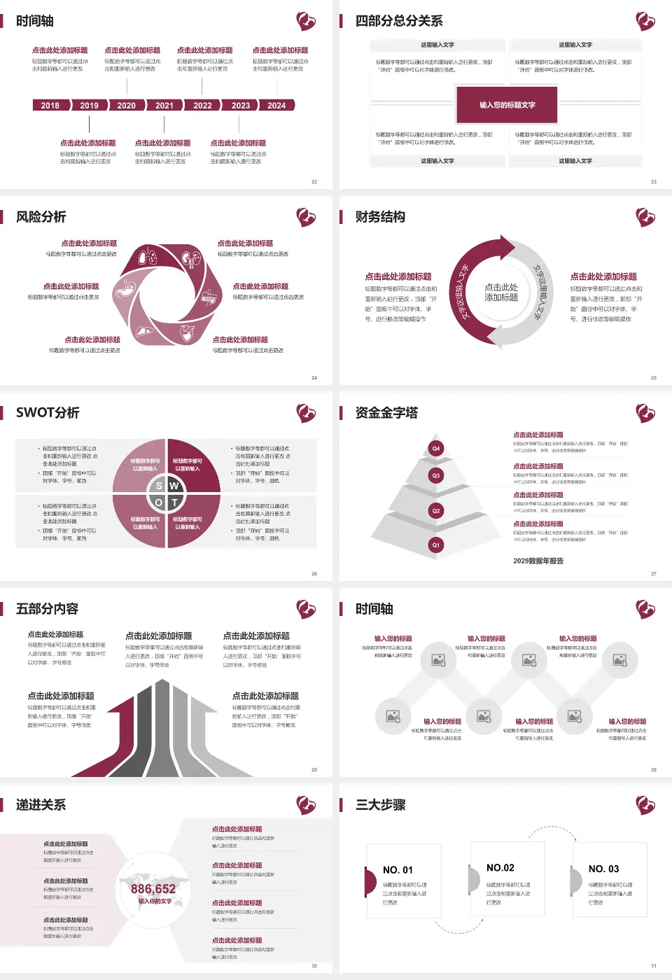 石家庄市第四医院中山院区患者教育与指导PPT模板16:9格式幻灯片预览图4