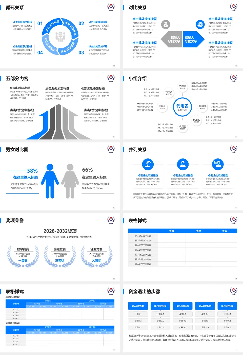 承德市中心医院医院简介/日常通用PPT模板16:9格式幻灯片预览图5
