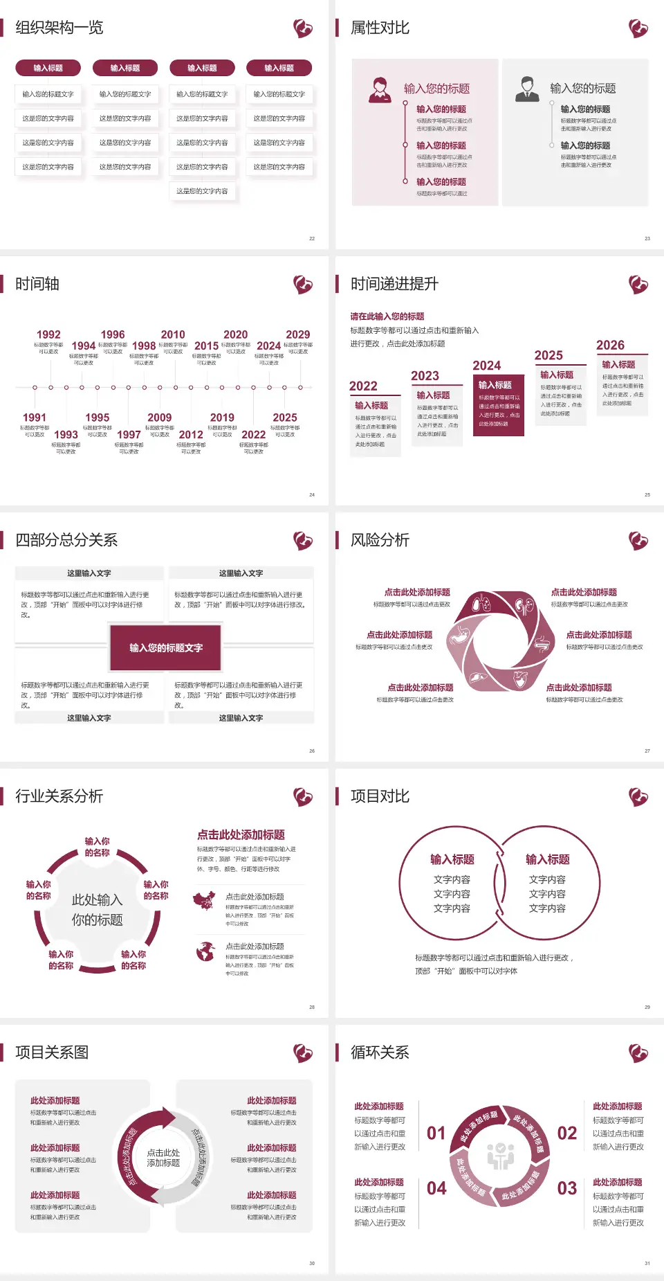 石家庄市第四医院谈固院区医疗行业比赛专用PPT模板4:3格式幻灯片预览图4
