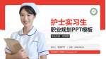 河北省第七人民医院护理专业职业生涯规划PPT模板_幻灯片封面预览图