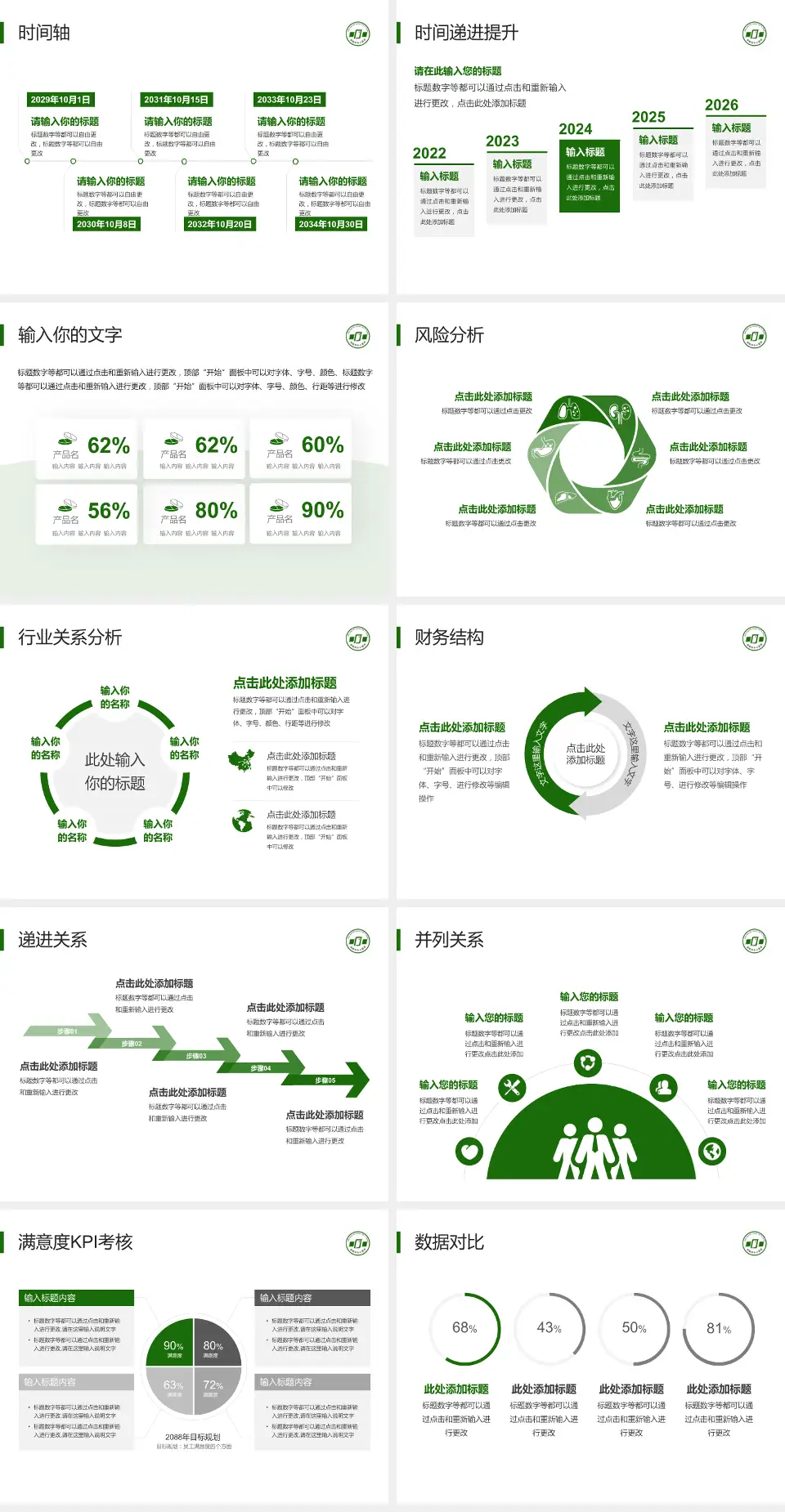 邯郸市中心医院东区病例分享与讨论PPT模板4:3格式幻灯片预览图3