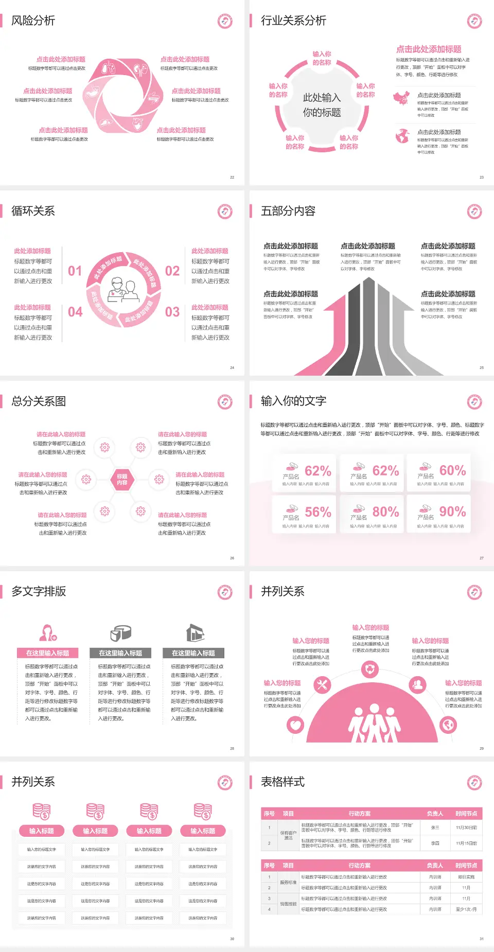 沧州市妇幼保健院科室介绍与推广PPT模板4:3格式幻灯片预览图4