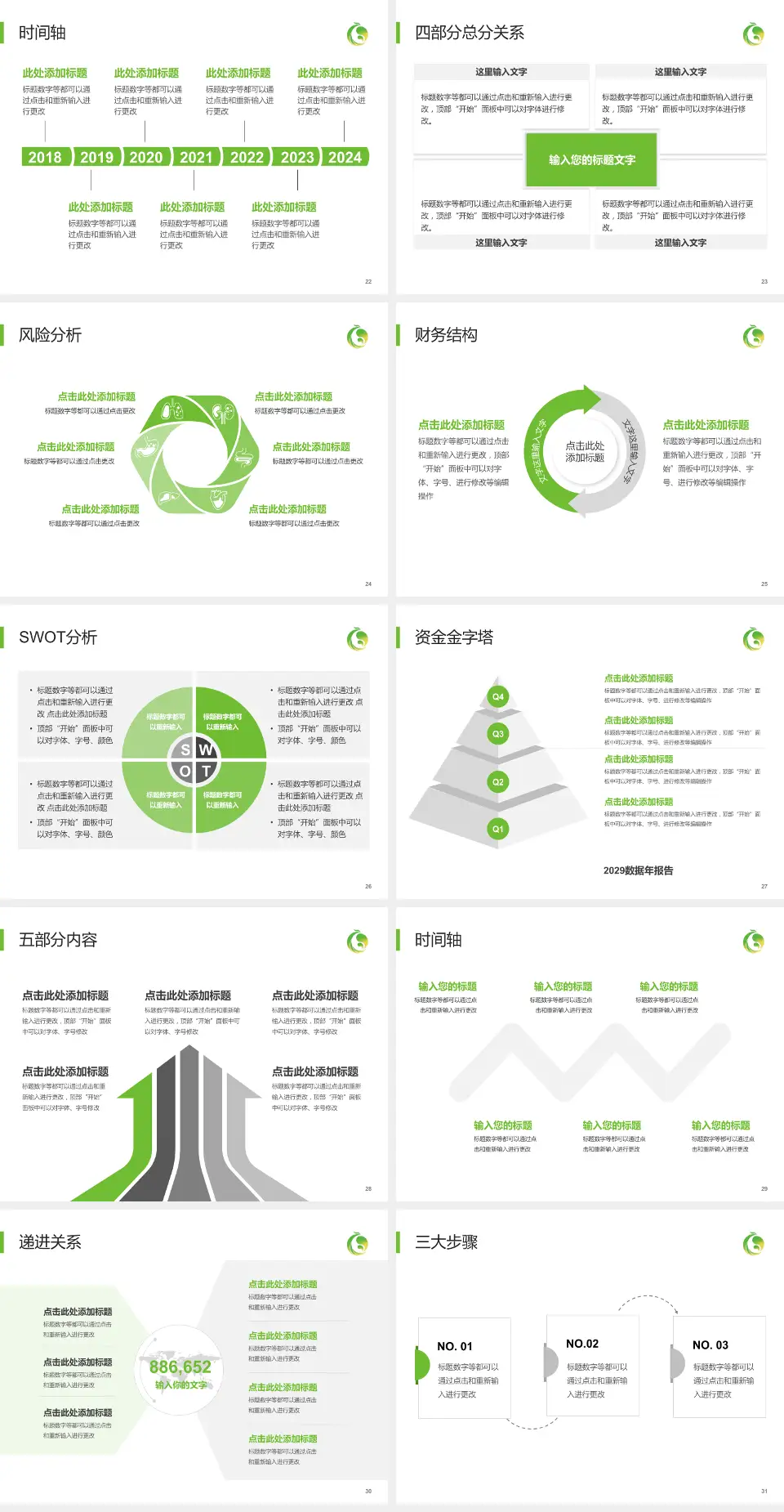 唐山市妇幼保健院患者教育与指导PPT模板4:3格式幻灯片预览图4