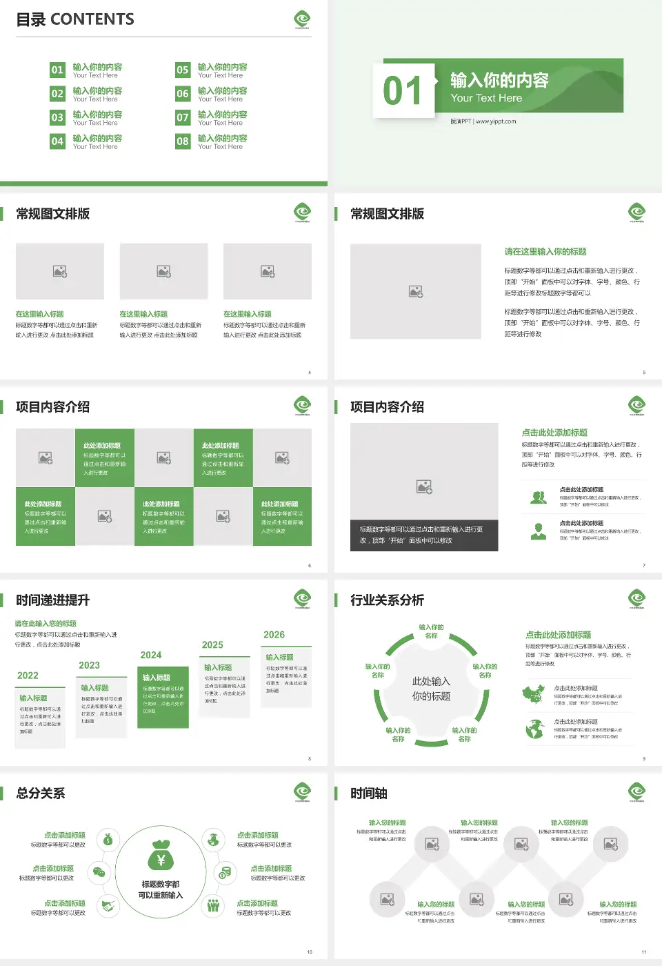 河北省眼科医院财务与预算报告PPT模板16:9格式幻灯片预览图2