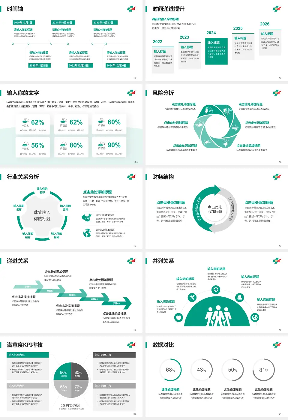 唐县人民医院病例分享与讨论PPT模板16:9格式幻灯片预览图3