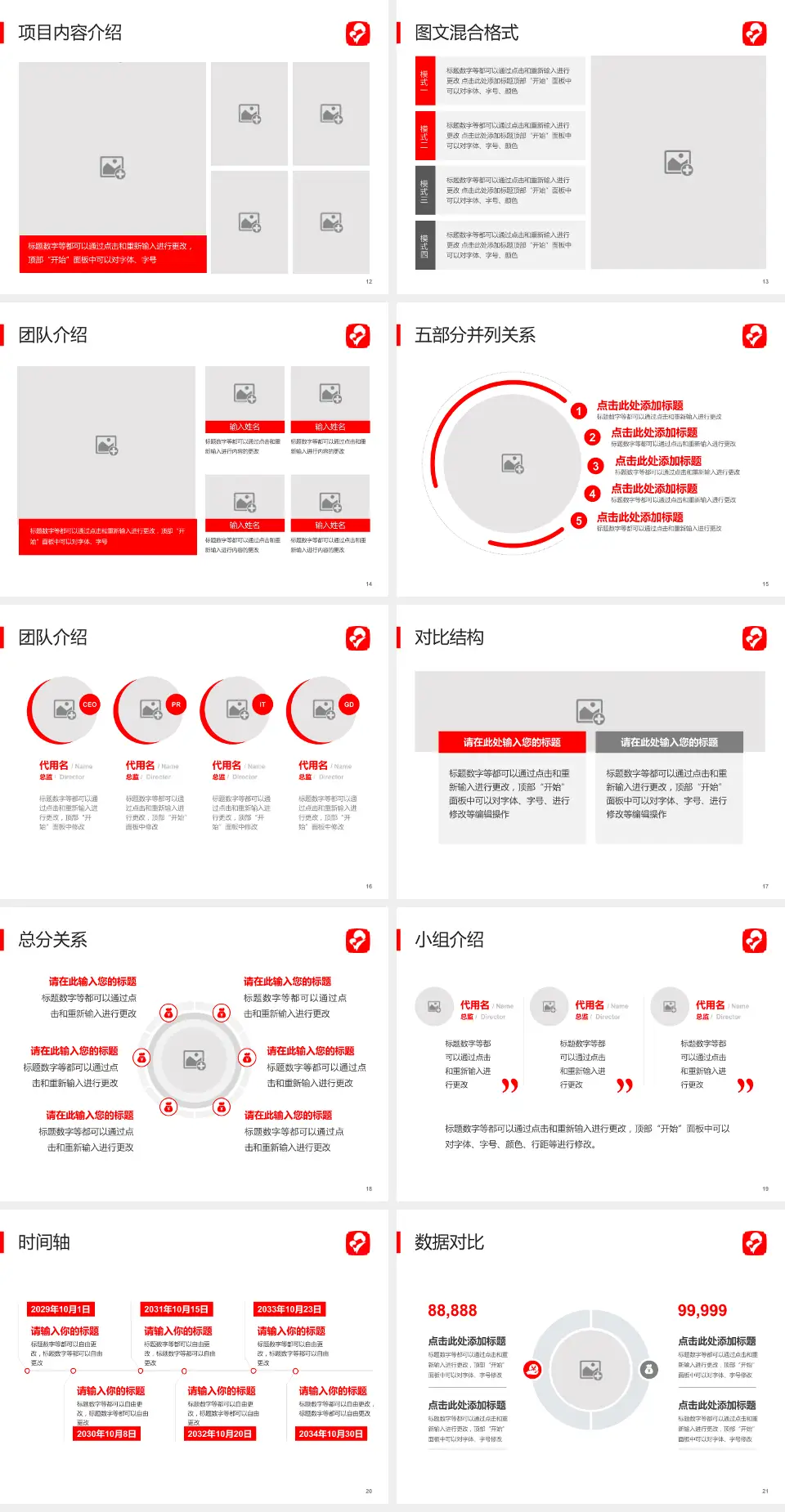 河北省妇幼保健中心医疗知识普及PPT模板4:3格式幻灯片预览图3