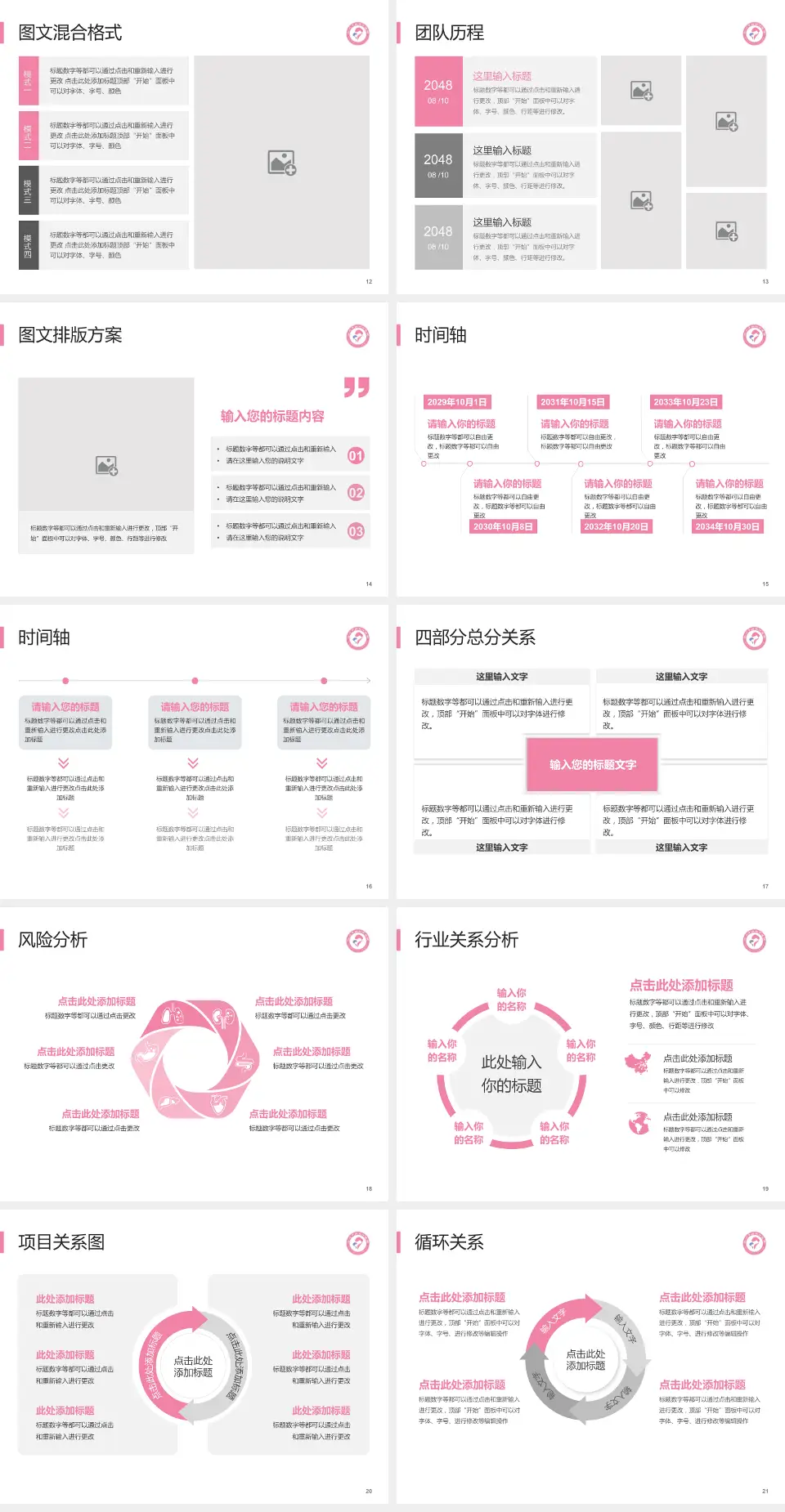 沧州市妇幼保健院项目申请与汇报PPT模板4:3格式幻灯片预览图3