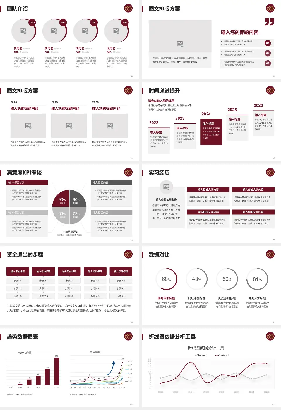沧州市中心医院总院区培训与教育PPT模板16:9格式幻灯片预览图3