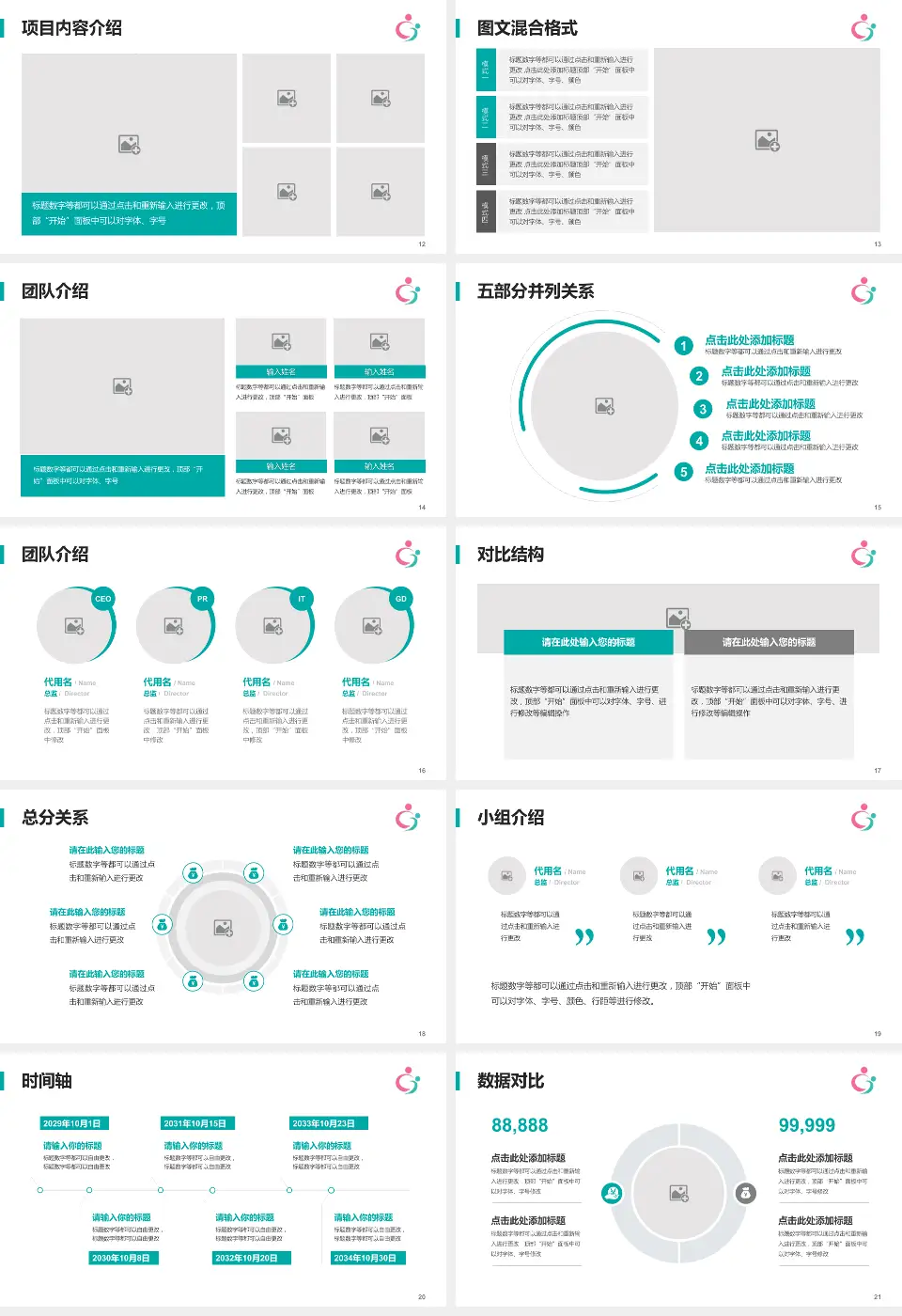 秦皇岛市妇幼保健院医疗知识普及PPT模板16:9格式幻灯片预览图3