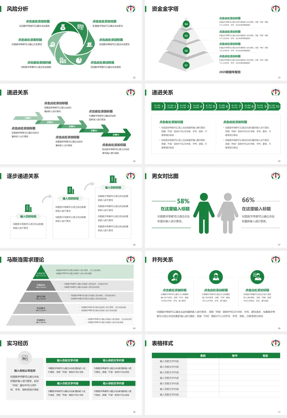 唐山市中医院项目申请与汇报PPT模板16:9格式幻灯片预览图4
