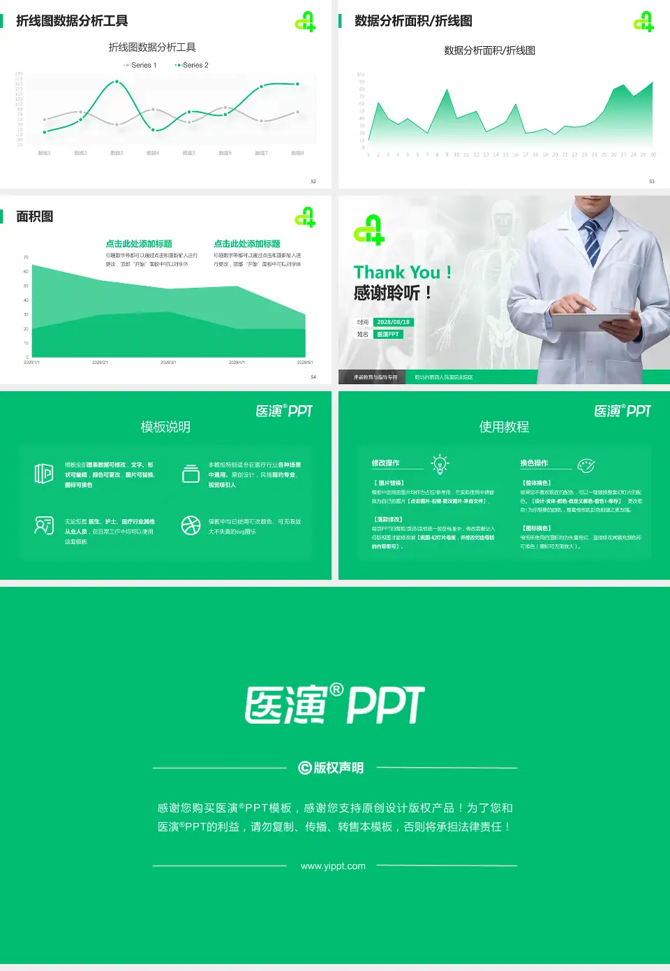 廊坊市第四人民医院主院区患者教育与指导PPT模板16:9格式幻灯片预览图7