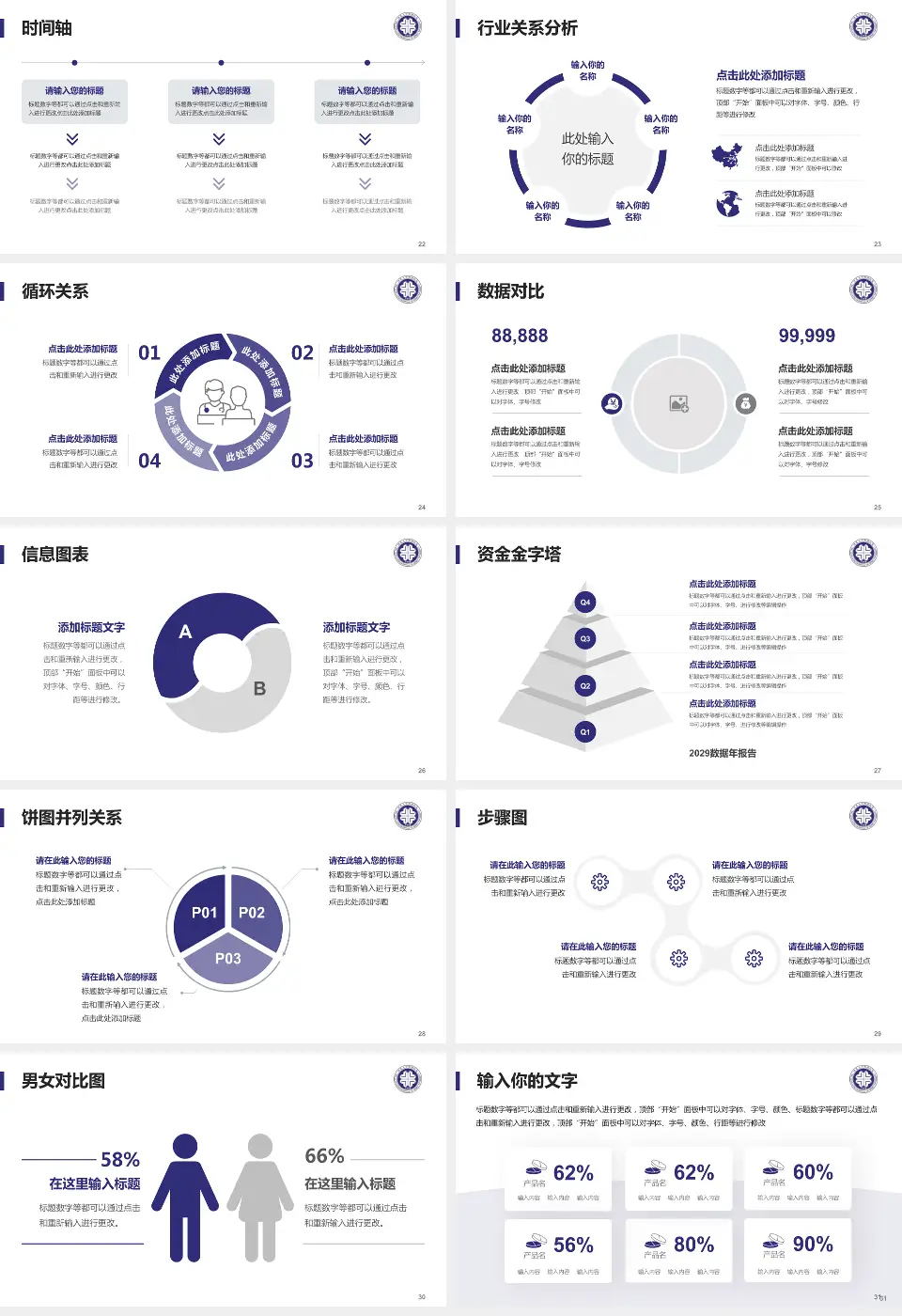 河北大学附属医院医院管理报告PPT模板16:9格式幻灯片预览图4