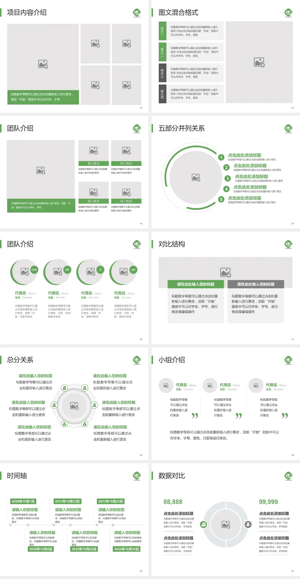 河北省眼科医院医疗知识普及PPT模板4:3格式幻灯片预览图3