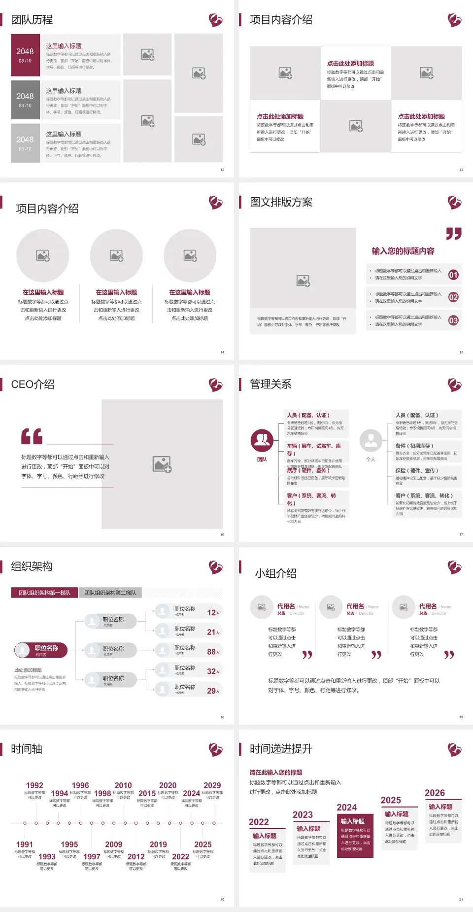 石家庄市第四医院高新院区医院管理报告PPT模板4:3格式幻灯片预览图3