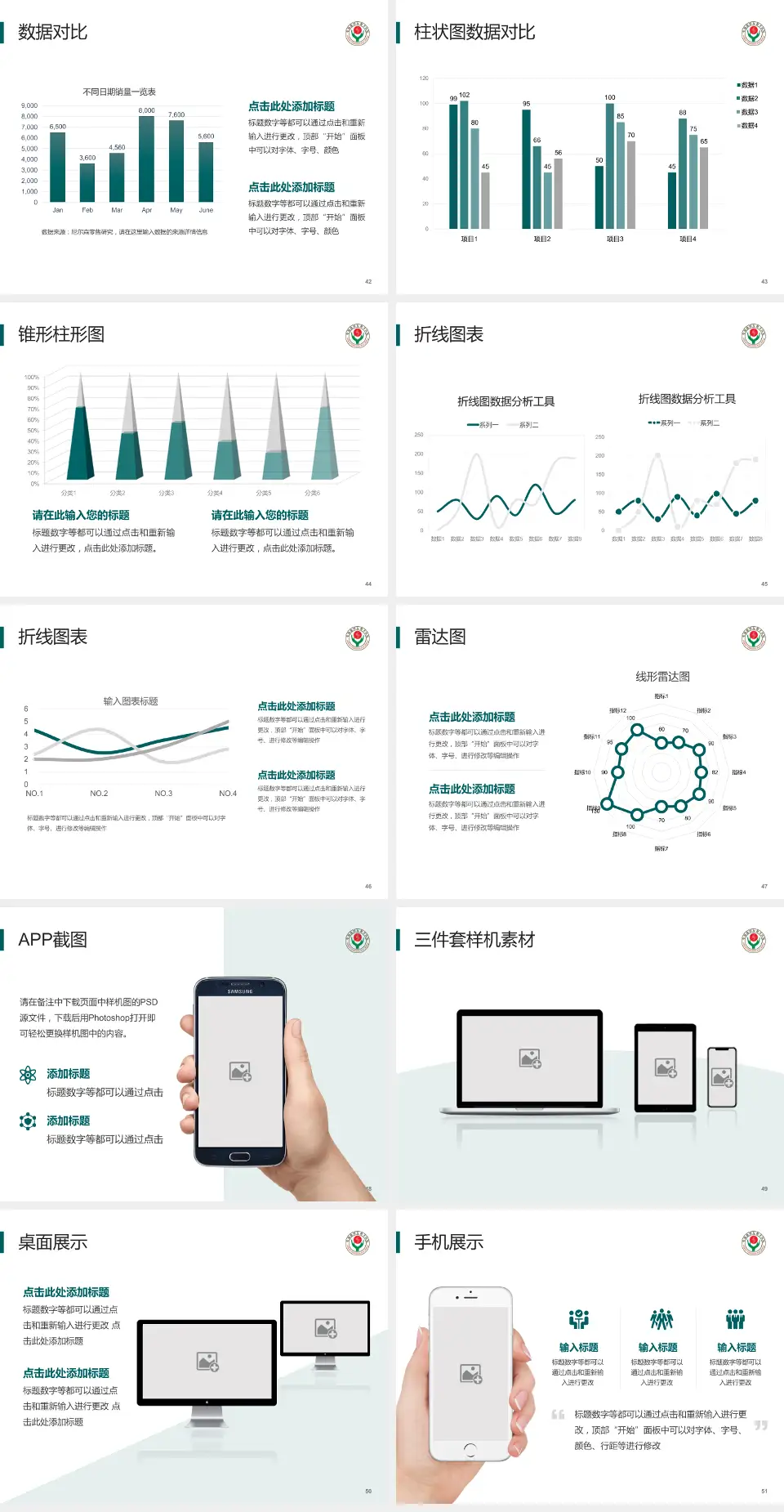 衡水市人民医院（哈励逊国际和平医院）医院管理报告PPT模板4:3格式幻灯片预览图6