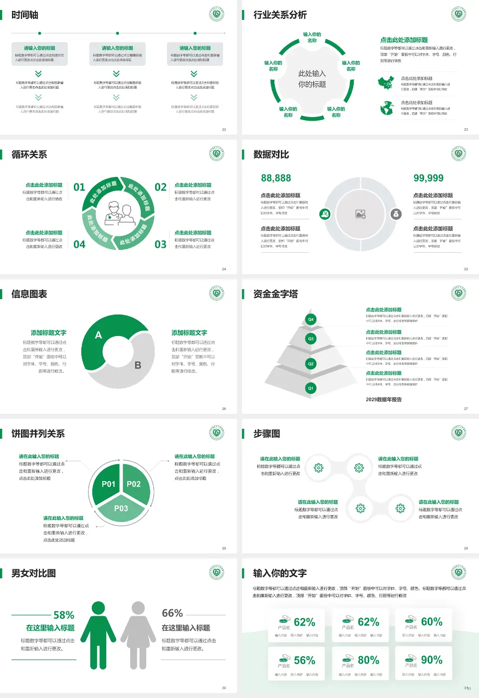 河北省第六人民医院医院管理报告PPT模板16:9格式幻灯片预览图4