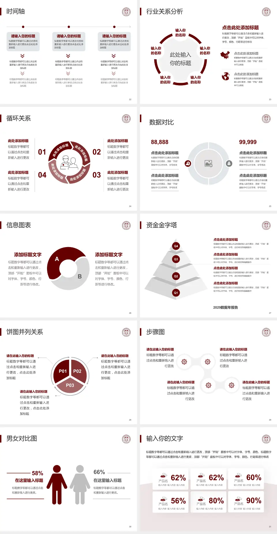 温州医科大学附属第一医院南白象院区医院管理报告PPT模板4:3格式幻灯片预览图4
