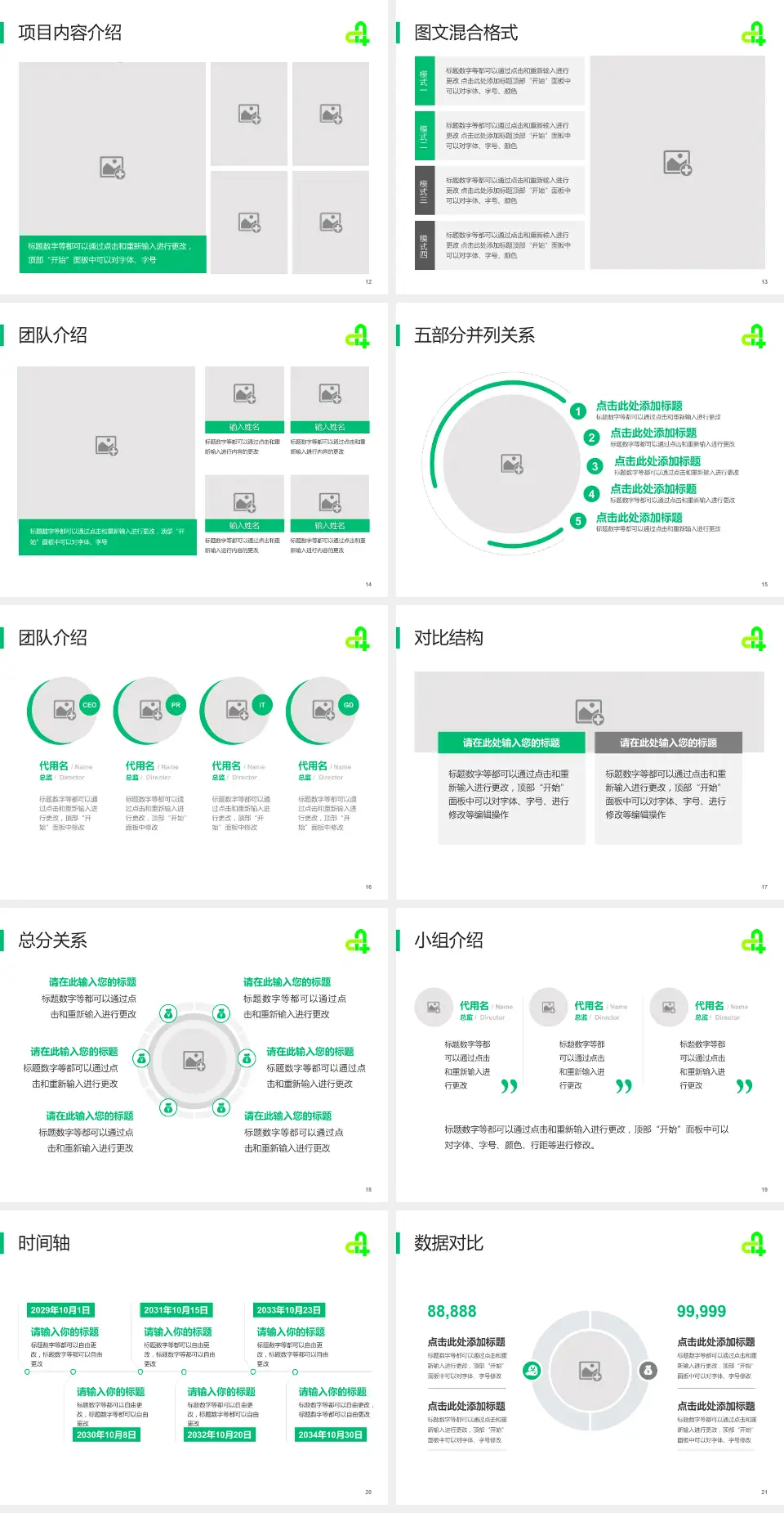 廊坊市第四人民医院主院区医疗知识普及PPT模板4:3格式幻灯片预览图3
