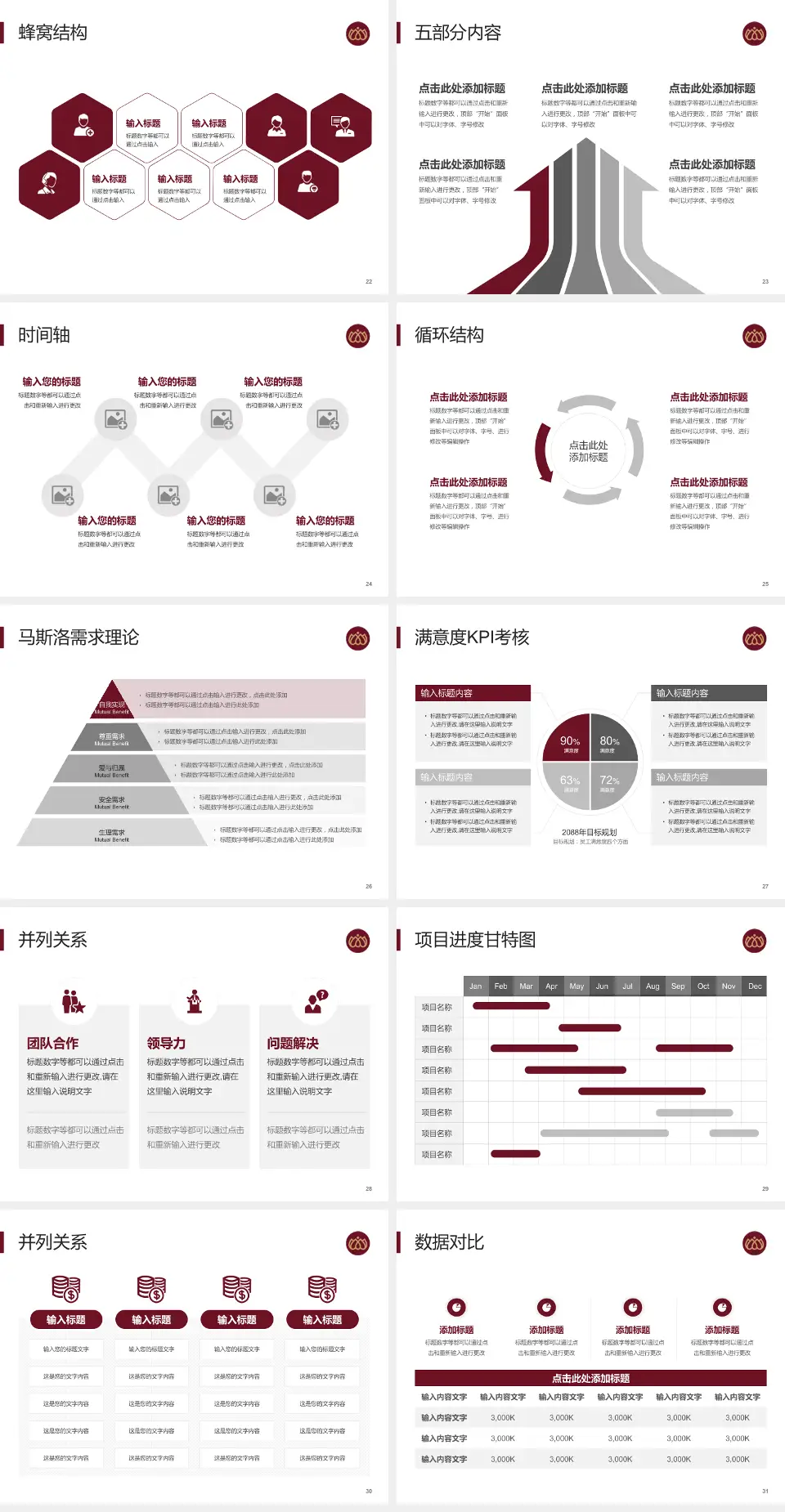 沧州市中心医院南院区医疗知识普及PPT模板4:3格式幻灯片预览图4