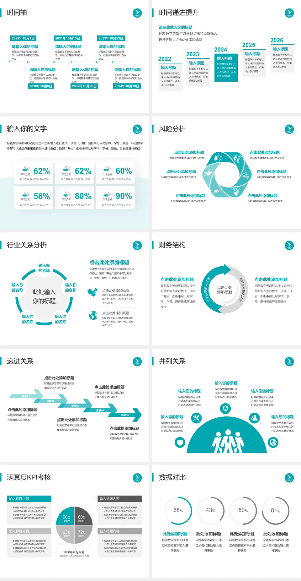 河北燕达医院病例分享与讨论PPT模板4:3格式幻灯片预览图3