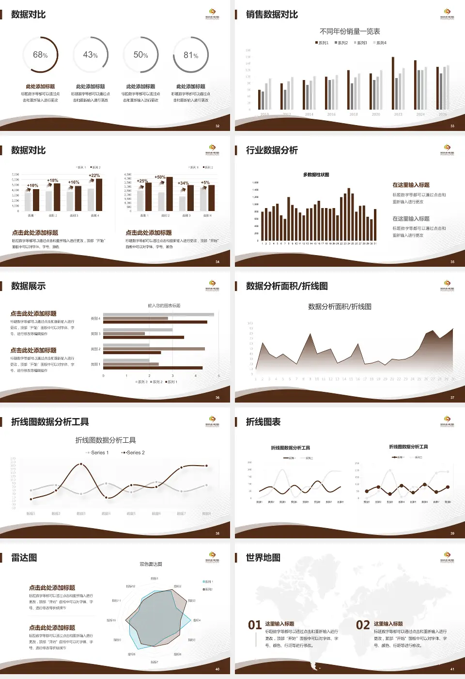 秦皇岛市中医医院会议与研讨会PPT模板16:9格式幻灯片预览图5