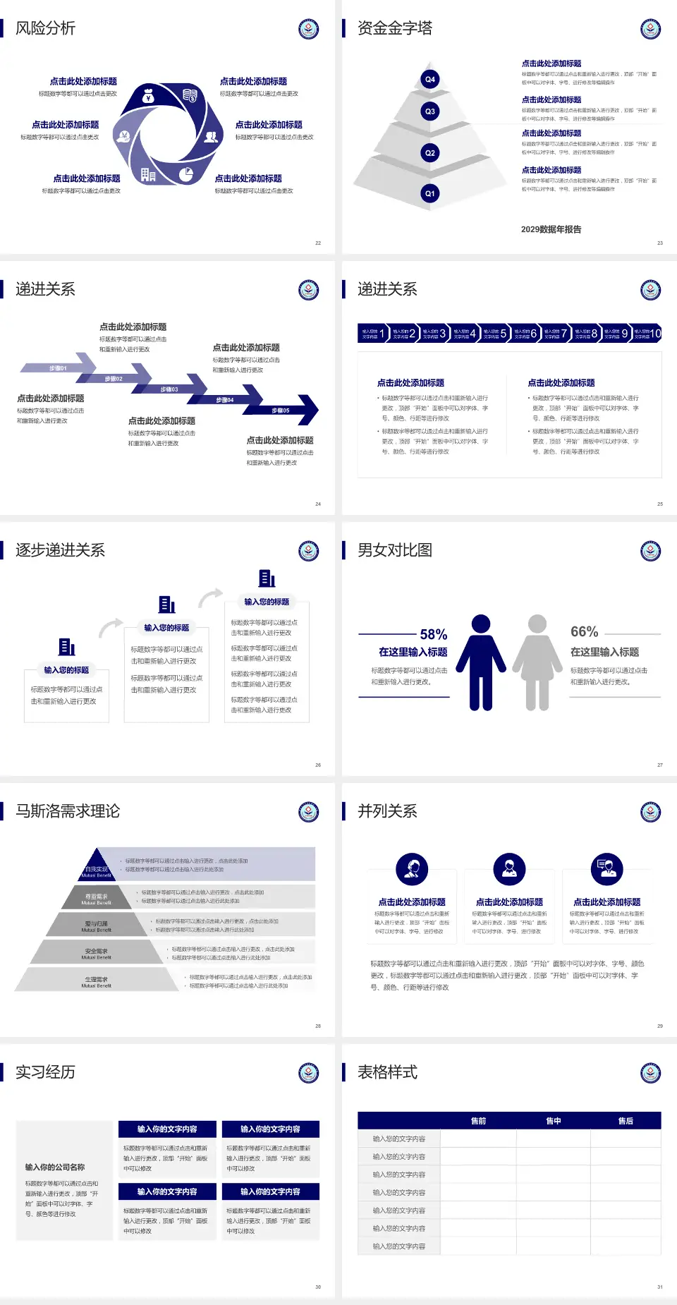 河北北方学院附属第一医院项目申请与汇报PPT模板4:3格式幻灯片预览图4