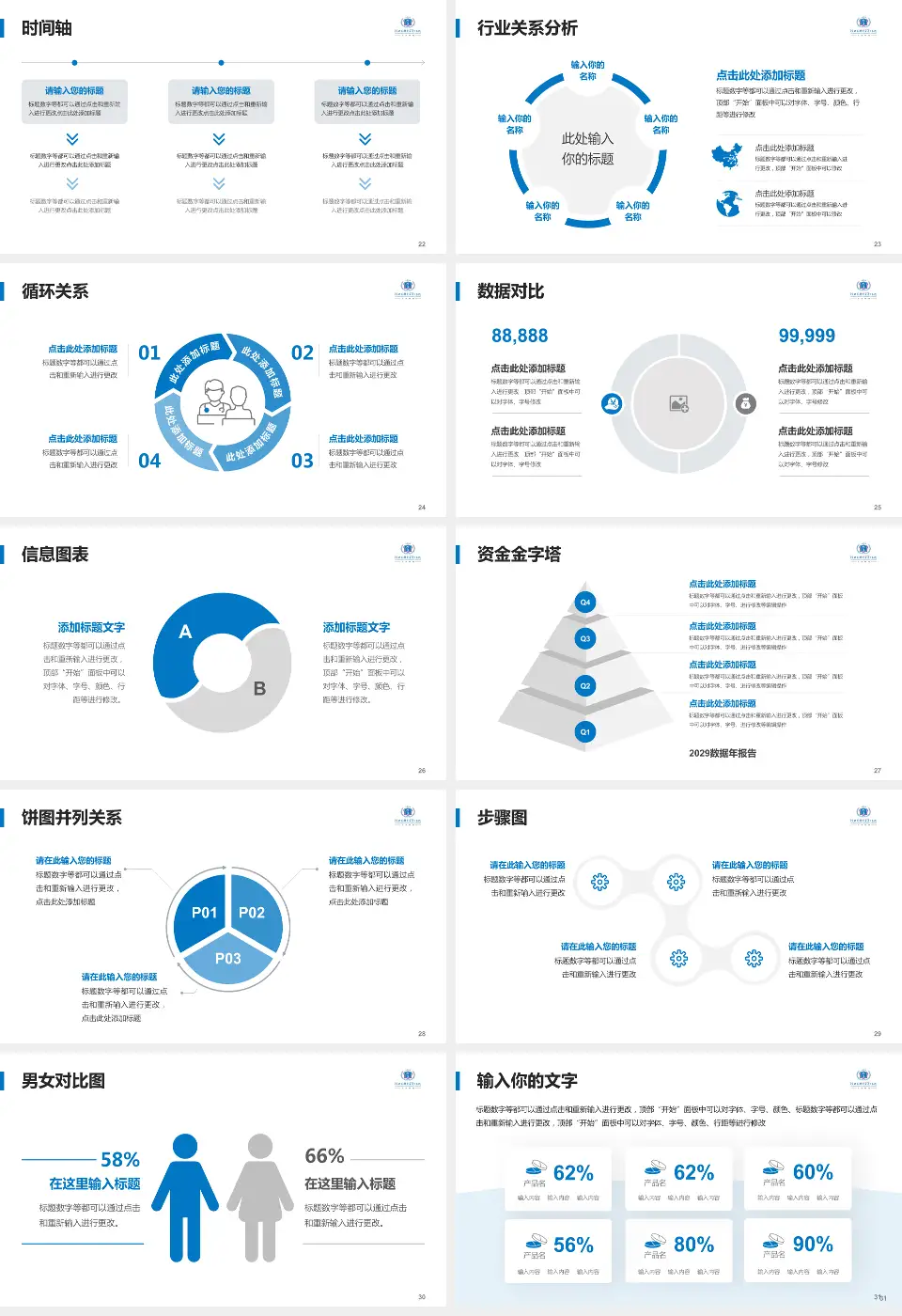 河北医科大学第二医院总院医院管理报告PPT模板16:9格式幻灯片预览图4