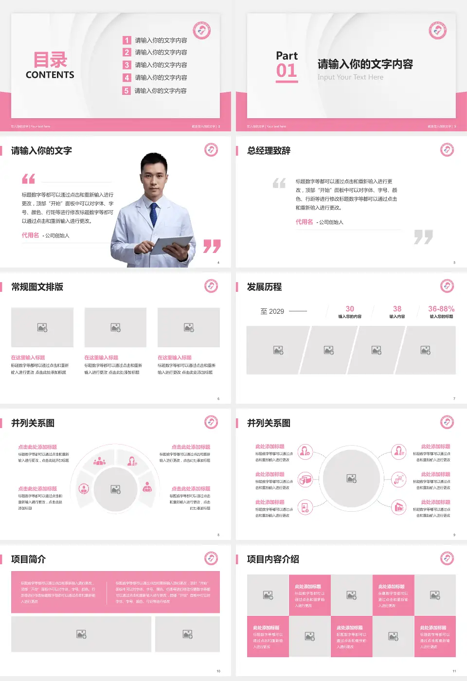 沧州市妇幼保健院医院管理报告PPT模板16:9格式幻灯片预览图2