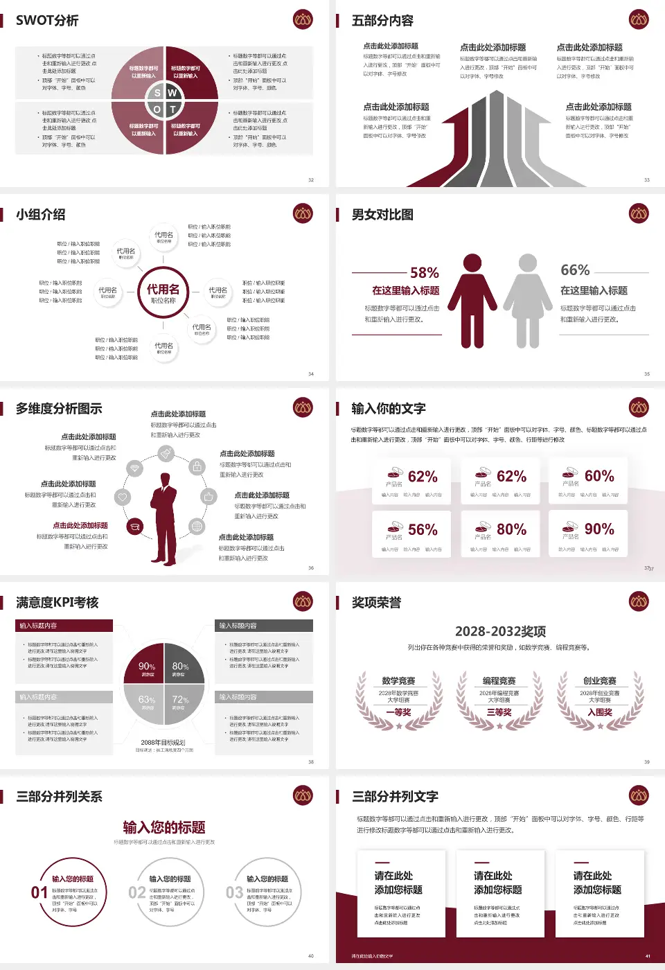 沧州市中心医院南院区医疗行业比赛专用PPT模板16:9格式幻灯片预览图5