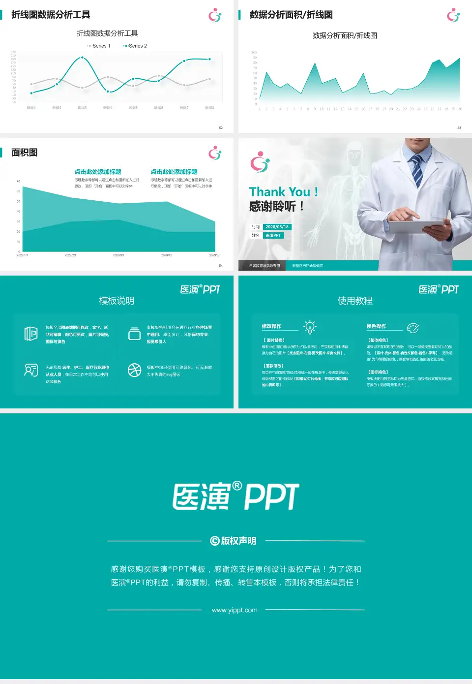 秦皇岛市妇幼保健院患者教育与指导PPT模板16:9格式幻灯片预览图7