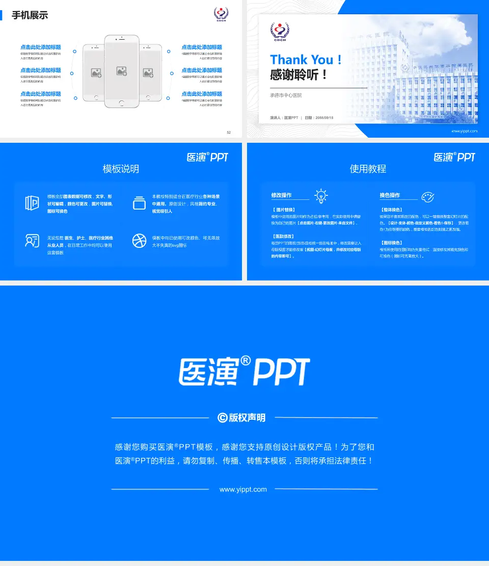 承德市中心医院医院管理报告PPT模板16:9格式幻灯片预览图7
