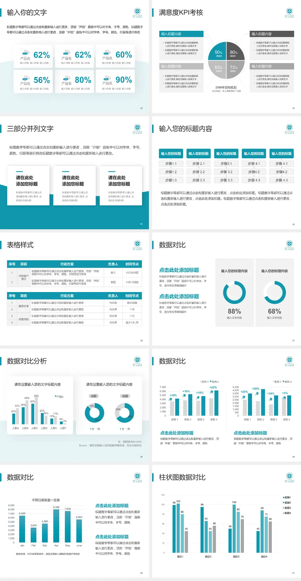 海宁市人民医院科研成果展示PPT模板4:3格式幻灯片预览图5