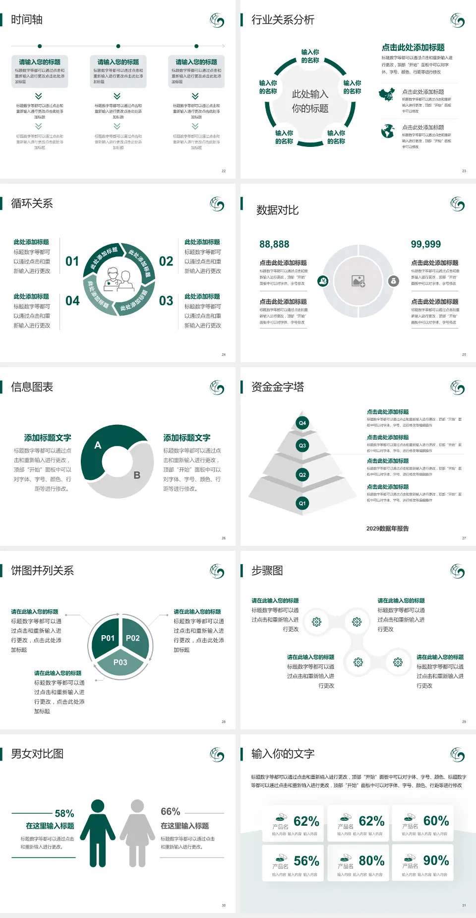保定市第一中医院医院管理报告PPT模板4:3格式幻灯片预览图4