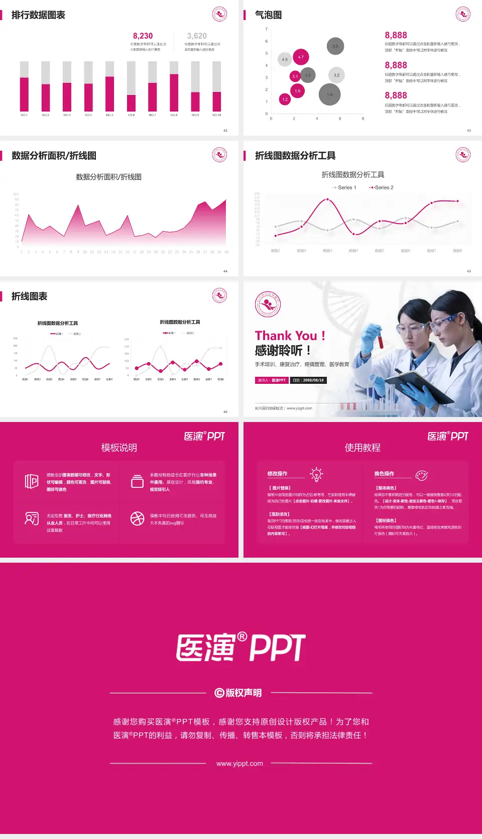 长兴县妇幼保健院科研成果展示PPT模板16:9格式幻灯片预览图6