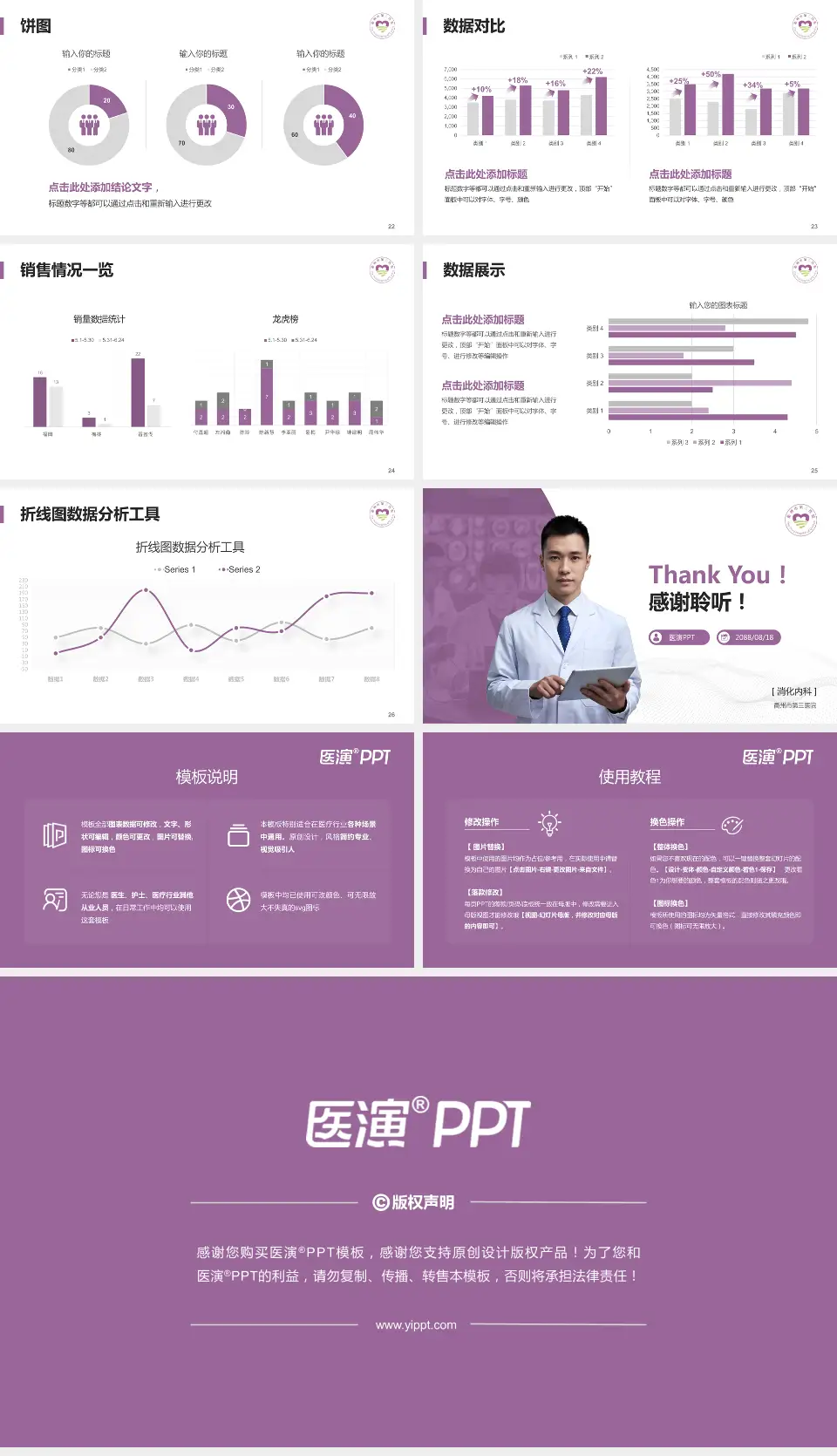 衢州市第三医院病例分享与讨论PPT模板16:9格式幻灯片预览图4