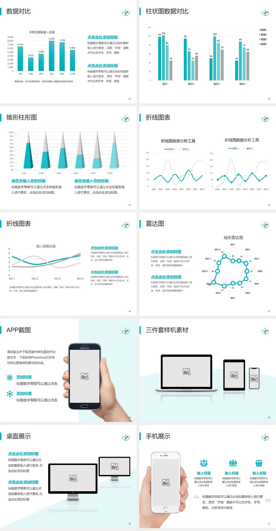 金华市中心医院医院管理报告PPT模板4:3格式幻灯片预览图6