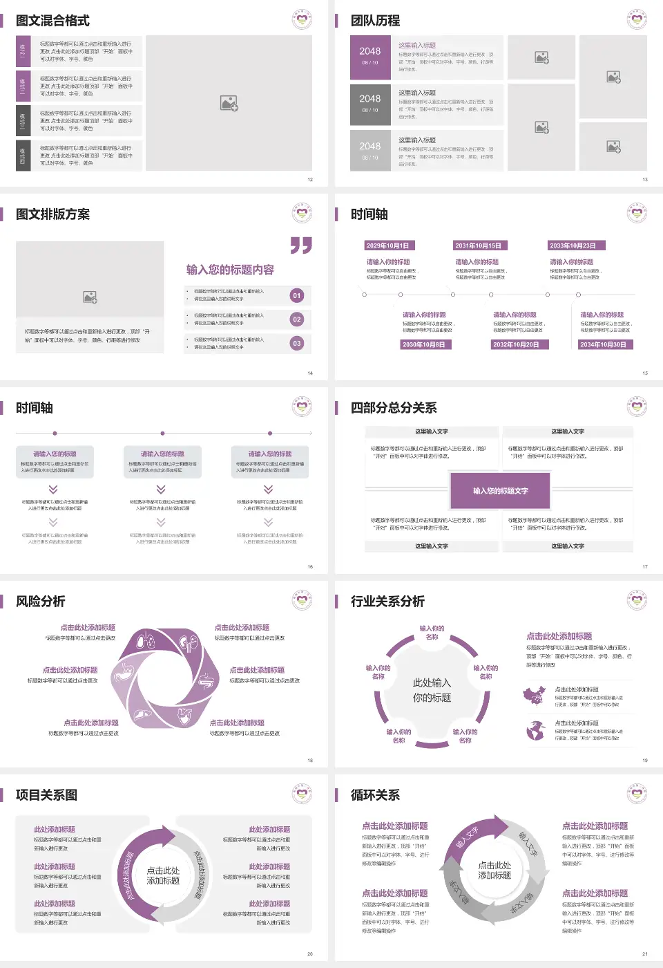 衢州市第三医院项目申请与汇报PPT模板16:9格式幻灯片预览图3