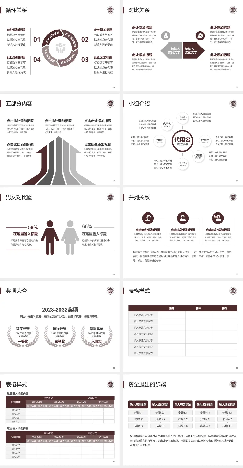 温州市中心医院医院简介/日常通用PPT模板4:3格式幻灯片预览图5