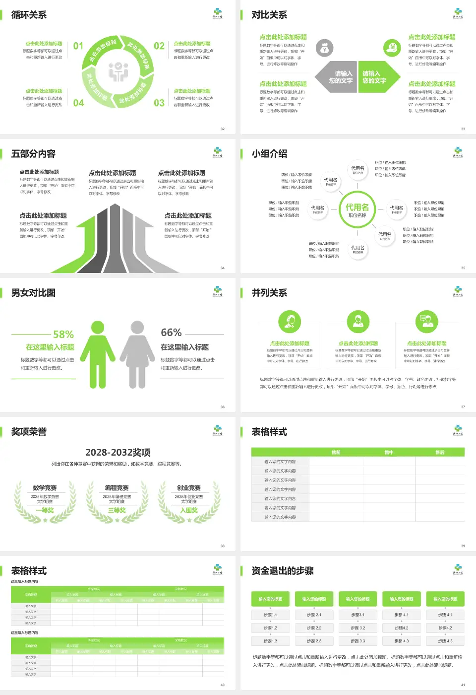 衢州市第二人民医院医院简介/日常通用PPT模板16:9格式幻灯片预览图5