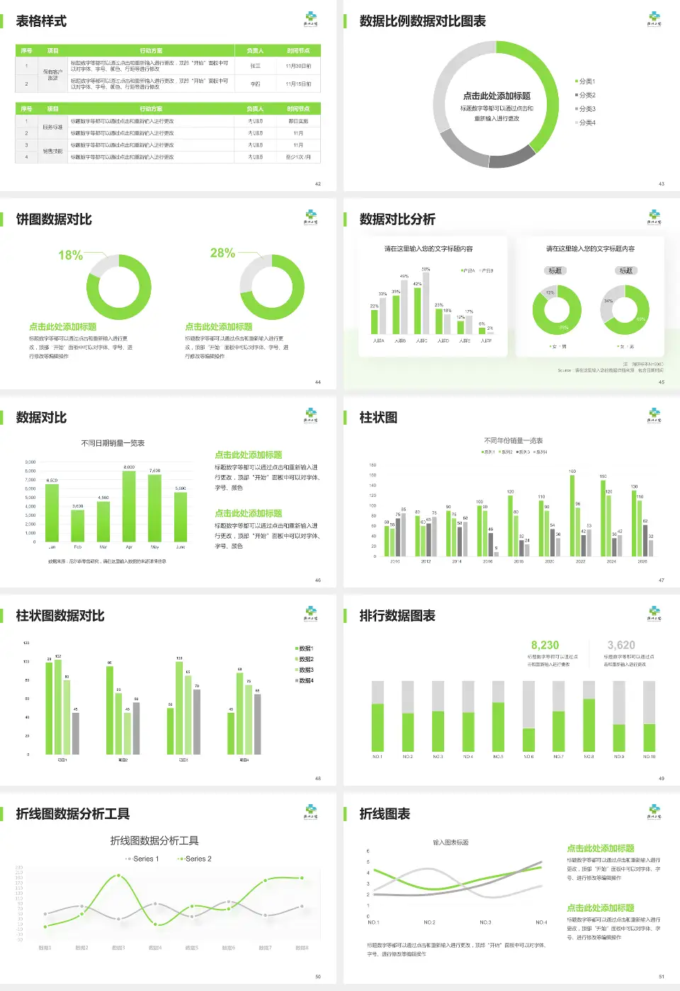 衢州市第二人民医院医院简介/日常通用PPT模板16:9格式幻灯片预览图6