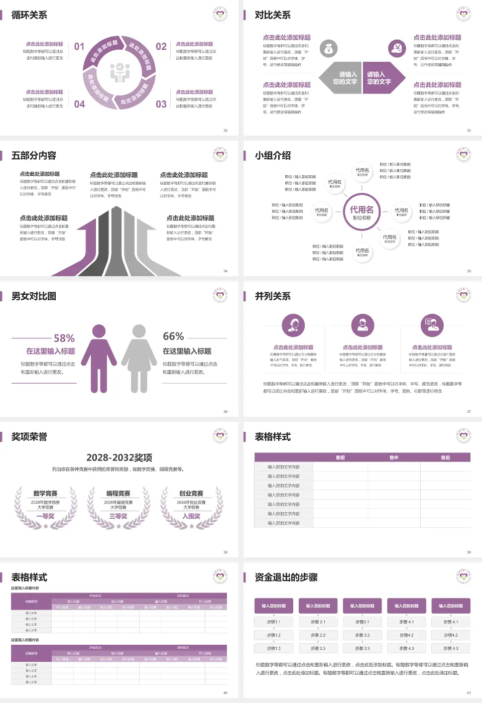 衢州市第三医院医院简介/日常通用PPT模板16:9格式幻灯片预览图5