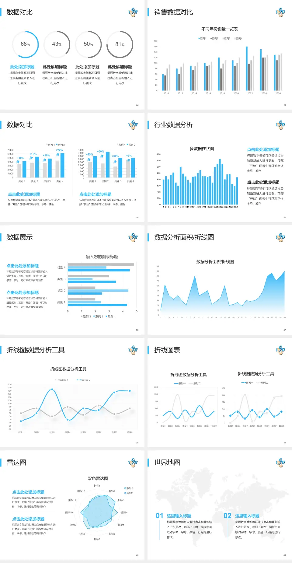 舟山市普陀区人民医院会议与研讨会PPT模板4:3格式幻灯片预览图5