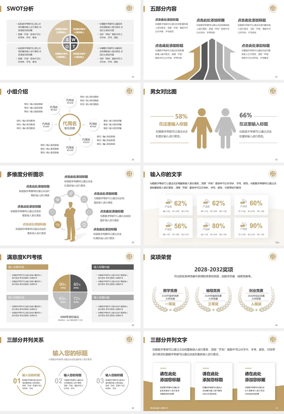 温岭市第一人民医院医疗行业比赛专用PPT模板16:9格式幻灯片预览图5