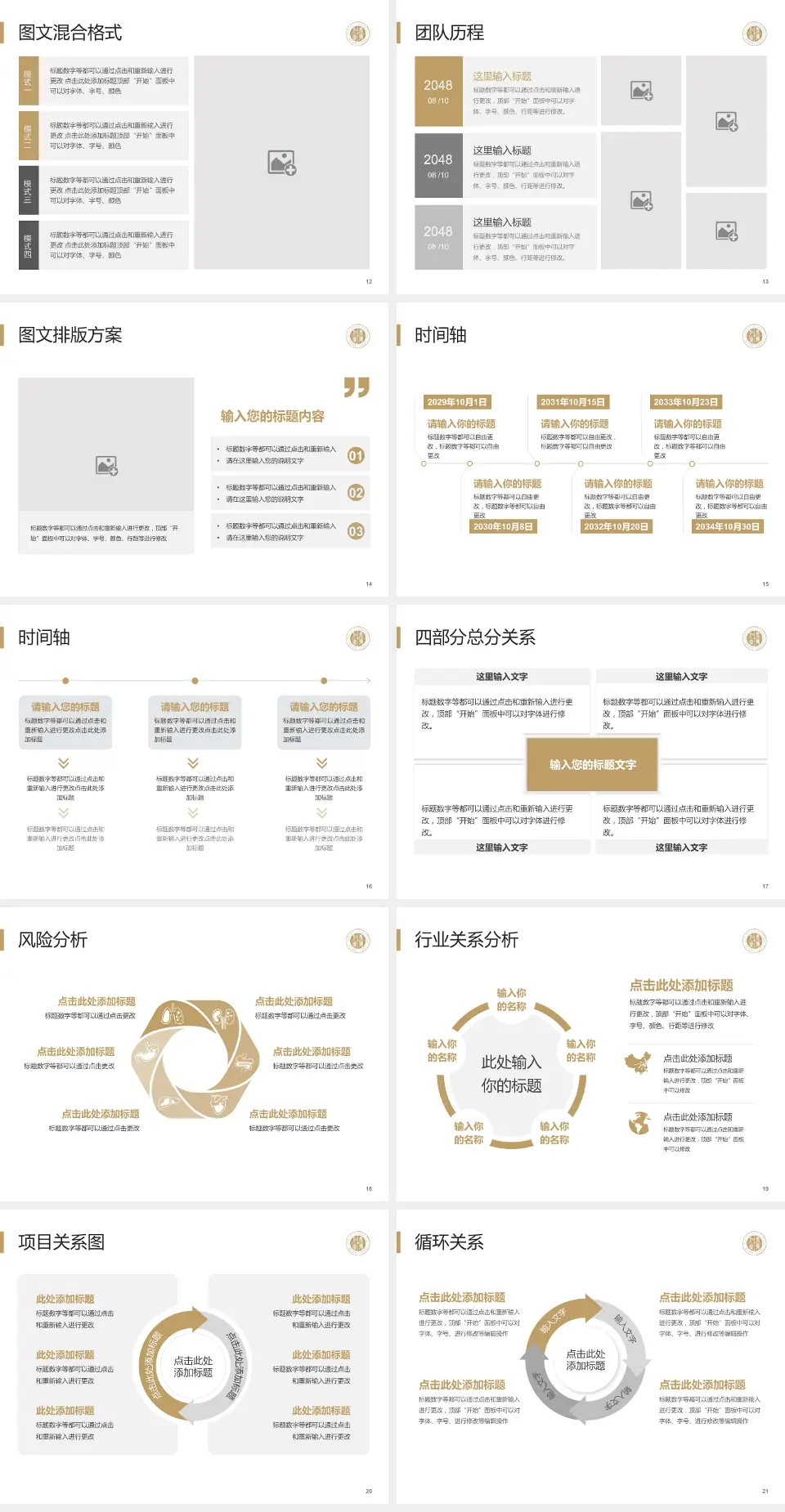 温岭市第一人民医院项目申请与汇报PPT模板4:3格式幻灯片预览图3