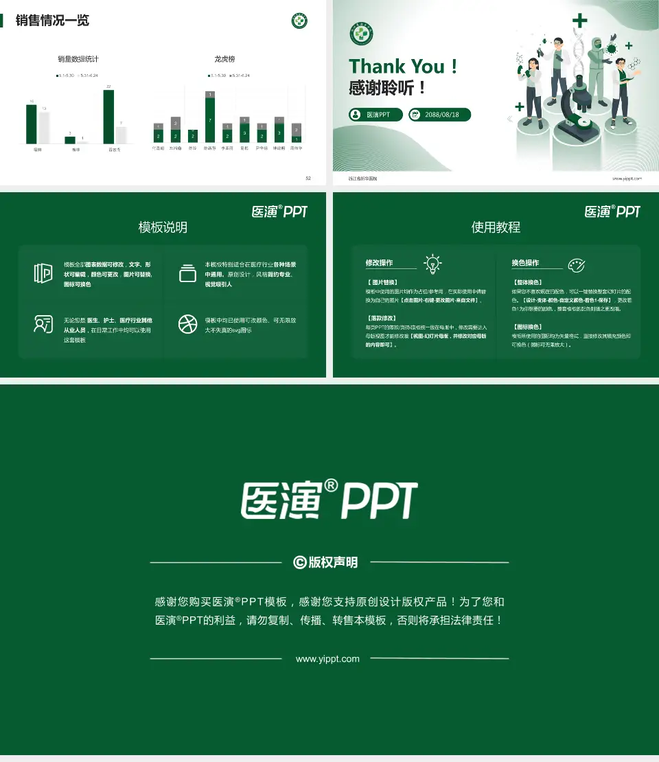 浙江省新华医院品管圈PDCA演示专用PPT模板16:9格式幻灯片预览图7