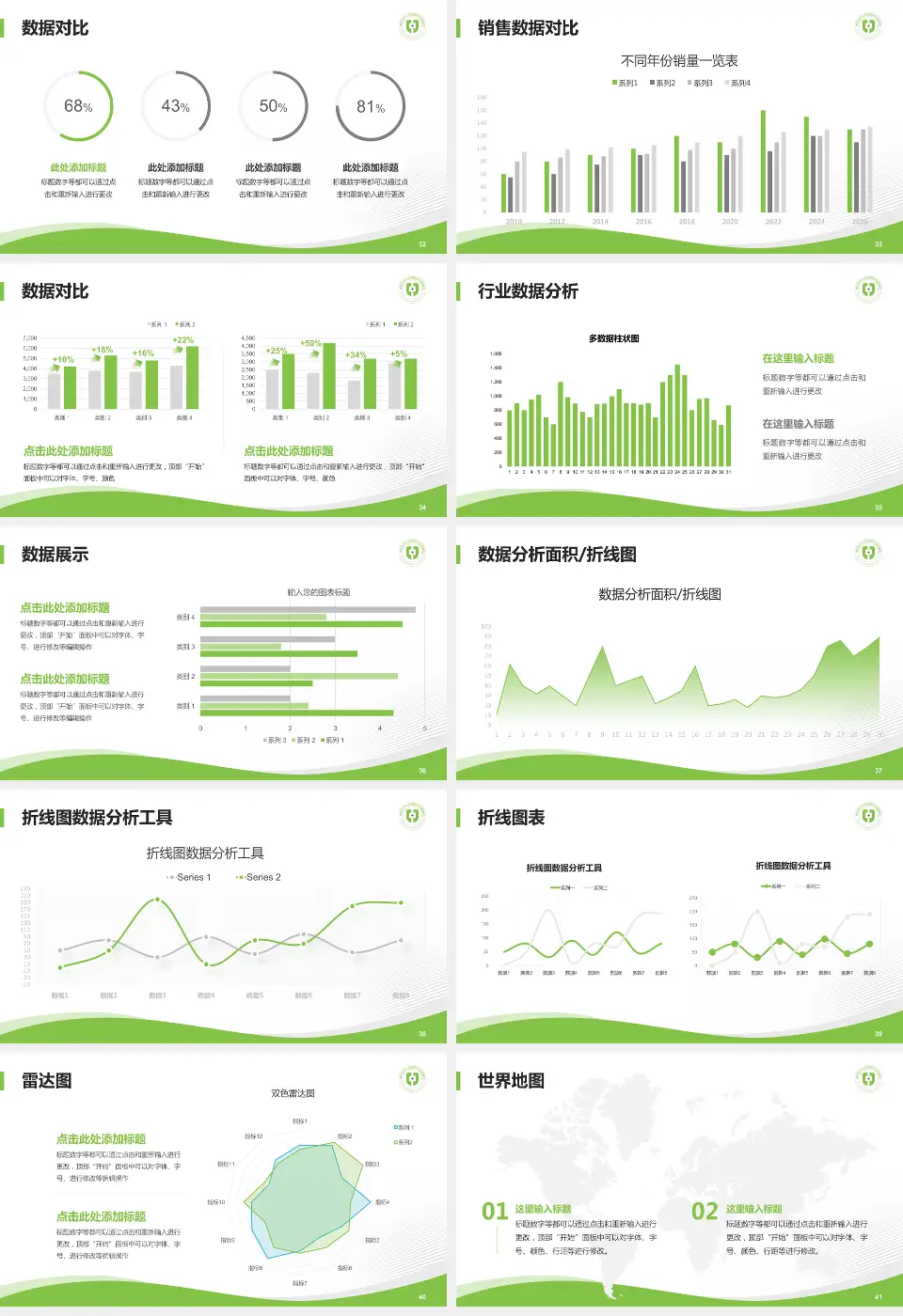 湖州市中心医院会议与研讨会PPT模板16:9格式幻灯片预览图5
