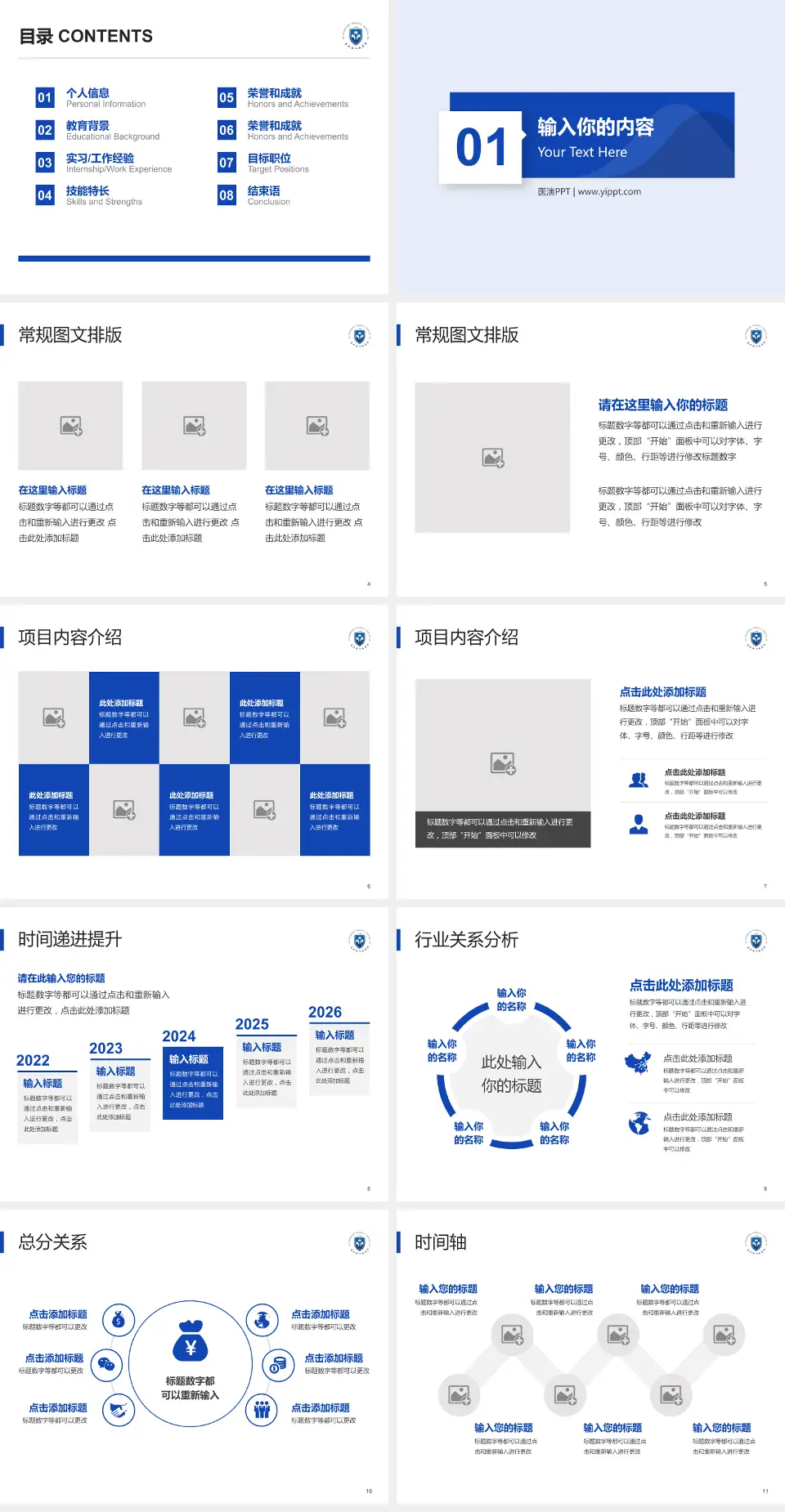 长兴县人民医院财务与预算报告PPT模板4:3格式幻灯片预览图2